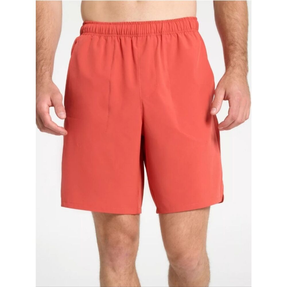 DSG Light Red Men's 8" Agility Shorts